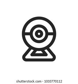 Webcam icon vector