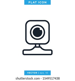 Webcam Icon Vector Design Template