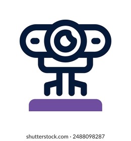 webcam icon. vector dual tone icon for your website, mobile, presentation, and logo design.