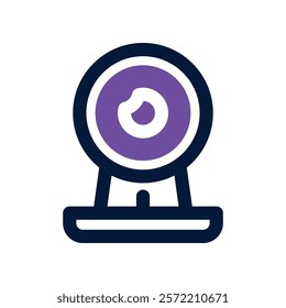 webcam icon. vector dual tone icon for your website, mobile, presentation, and logo design.