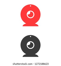 webcam  icon . Vector  Eps 10 