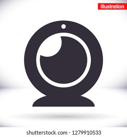 webcam  icon . Vector  Eps 10 