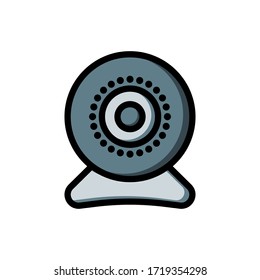 webcam icon vector graphic for any business