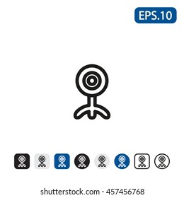 Webcam icon. Vector illustration.