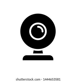 Webcam Icon Vector Illustration Logo Template