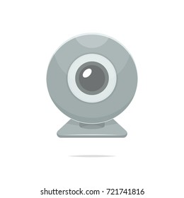 Webcam icon vector isolated illustration