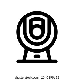 webcam icon. vector line icon for your website, mobile, presentation, and logo design.
