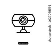 Webcam Icon Vector - Sign or Symbol 