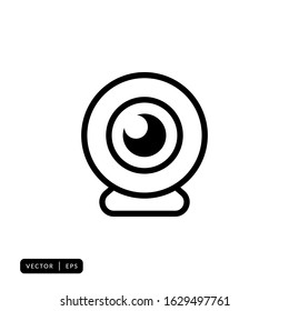 Webcam Icon Vector - Sign or Symbol 