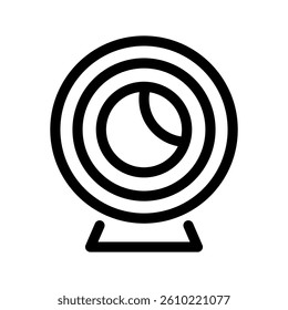 Webcam Icon Vector Symbol Design Illustration