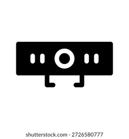 Ilustración de diseño de símbolo de Vector de icono de cámara web