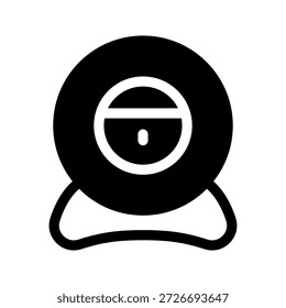 Ilustración de diseño de símbolo de Vector de icono de cámara web