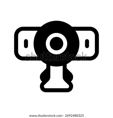 Webcam Icon Vector Symbol Design Illustration