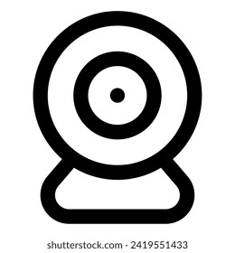 Webcam Icon for web, app, uiux, infographic, etc