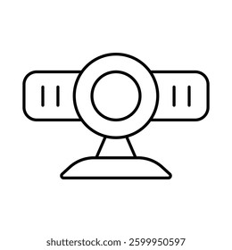 Webcam Line Icon. Device, Technology, Smart Device, AI Line Editable Stroke Icons