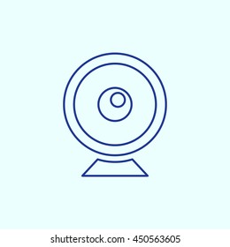 Webcam Line icon. Eps-10.