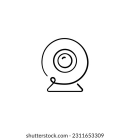 Webcam Line Style Icon Design