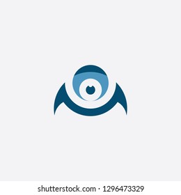 webcam logo clip art vector illustration