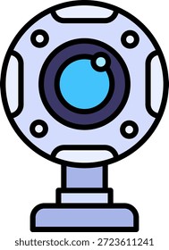 Webcam Nuevo Vector de diseño de iconos creativos