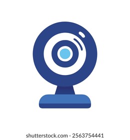 Webcam for Online Communication Icon Design