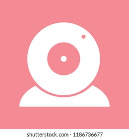 Webcam outline icon