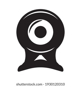 Webcam symbol, web and computer icon