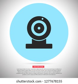 Webcam  vector icon