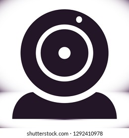 Webcam  vector icon
