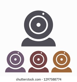 Webcam  vector icon