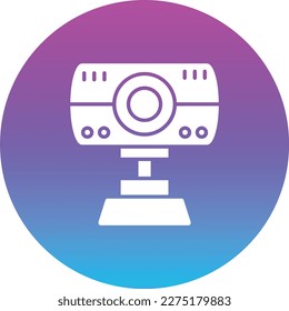 Webcam vector icon. Can be used for printing, mobile and web applications.