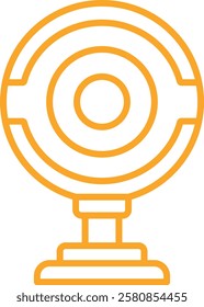 Webcam vector icon. Can be used for printing, mobile and web applications.