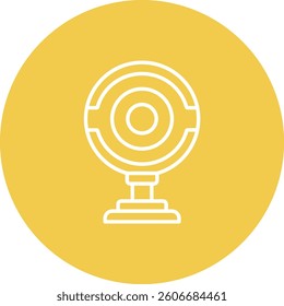 Webcam vector icon. Can be used for printing, mobile and web applications.