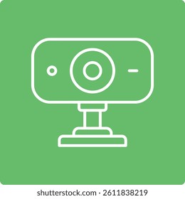 Webcam vector icon. Can be used for printing, mobile and web applications.