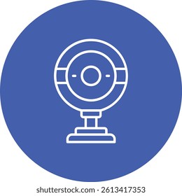 Webcam vector icon. Can be used for printing, mobile and web applications.