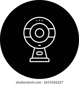Webcam vector icon. Can be used for printing, mobile and web applications.