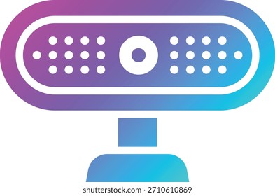 Ilustración de diseño de íconos de Vector de cámara web