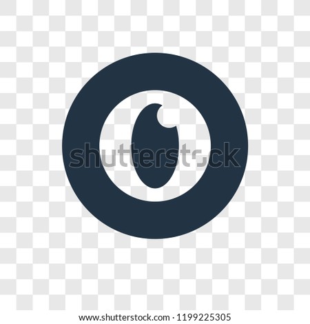 Webcam vector icon isolated on transparent background, Webcam transparency logo concept