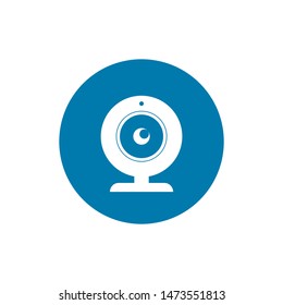 Webcam vector icon in trendy flat style isolated on background, for your web site design, app, logo, UI. Vector illustration, EPS10.