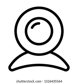 webcam vector for icon, web design and other