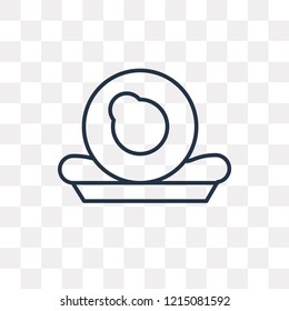 Webcam Video Call vector outline icon isolated on transparent background, high quality linear Webcam Video Call transparency concept can be used web and mobile