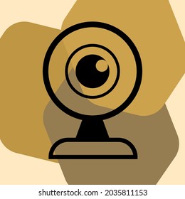 símbolo o signo de webcome, icono de vector aislado