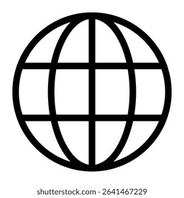 Webcite icon. Blck vector illustration.