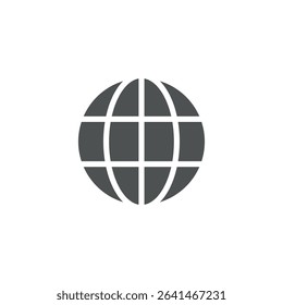 Webcite icon. Blck vector illustration.