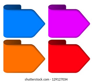 webdesign, design elements. arrows.