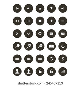 Webdesign Elements Icon Set