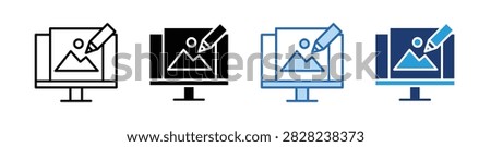Webdesign Icon Collection With Multiple Styles
