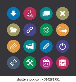 webdesign icons universal set for web and mobile