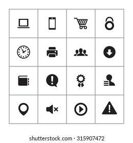 webdesign icons universal set for web and mobile