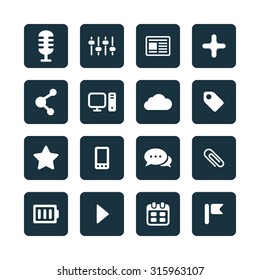 webdesign icons universal set for web and mobile
