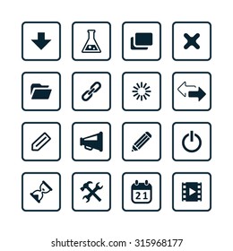 webdesign icons universal set for web and mobile